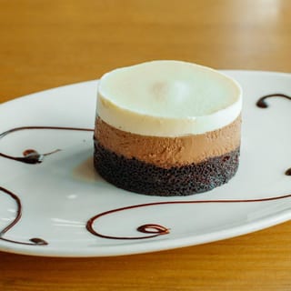 Three Chocolate Mouse Cake