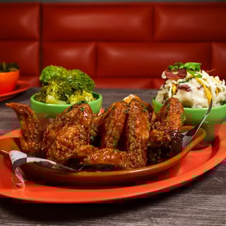 Smothered Chicken Wings