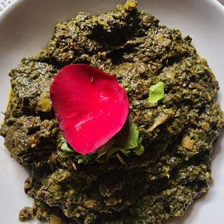 Mushroom Palak