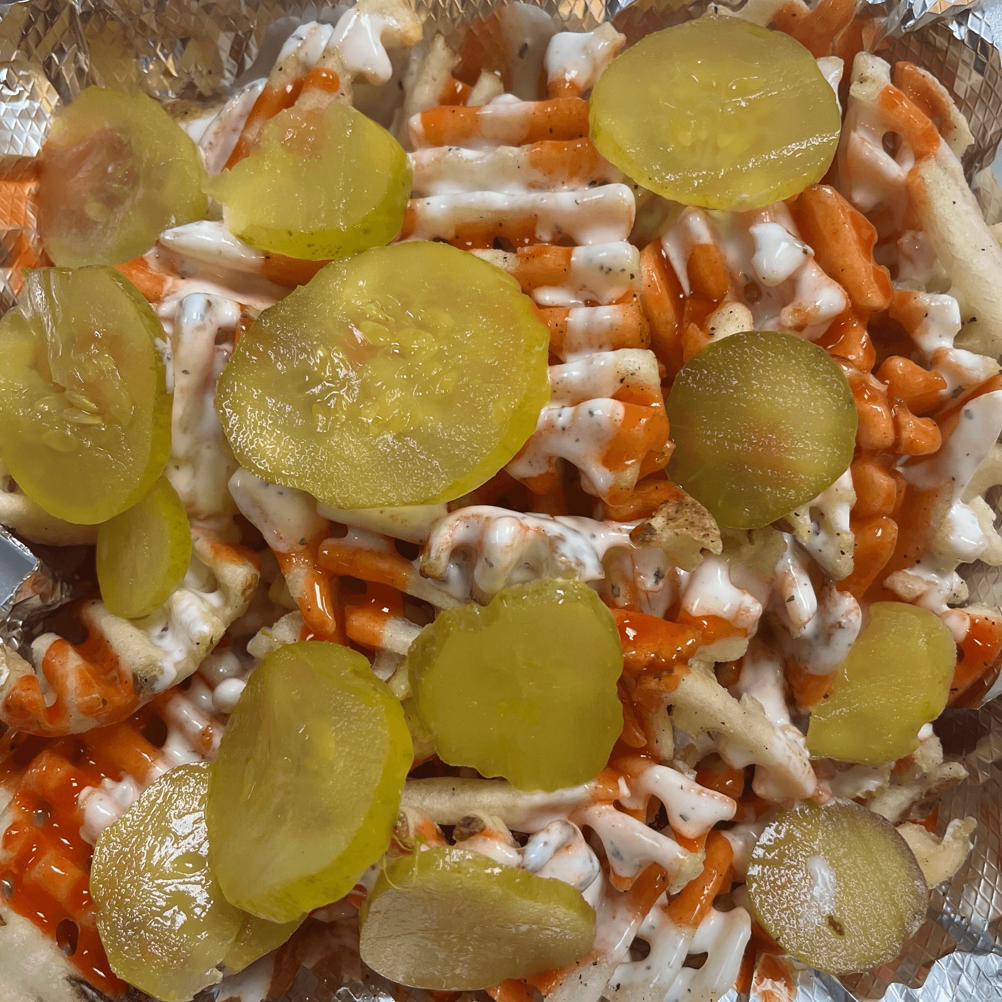Buffalo Hot Fries.