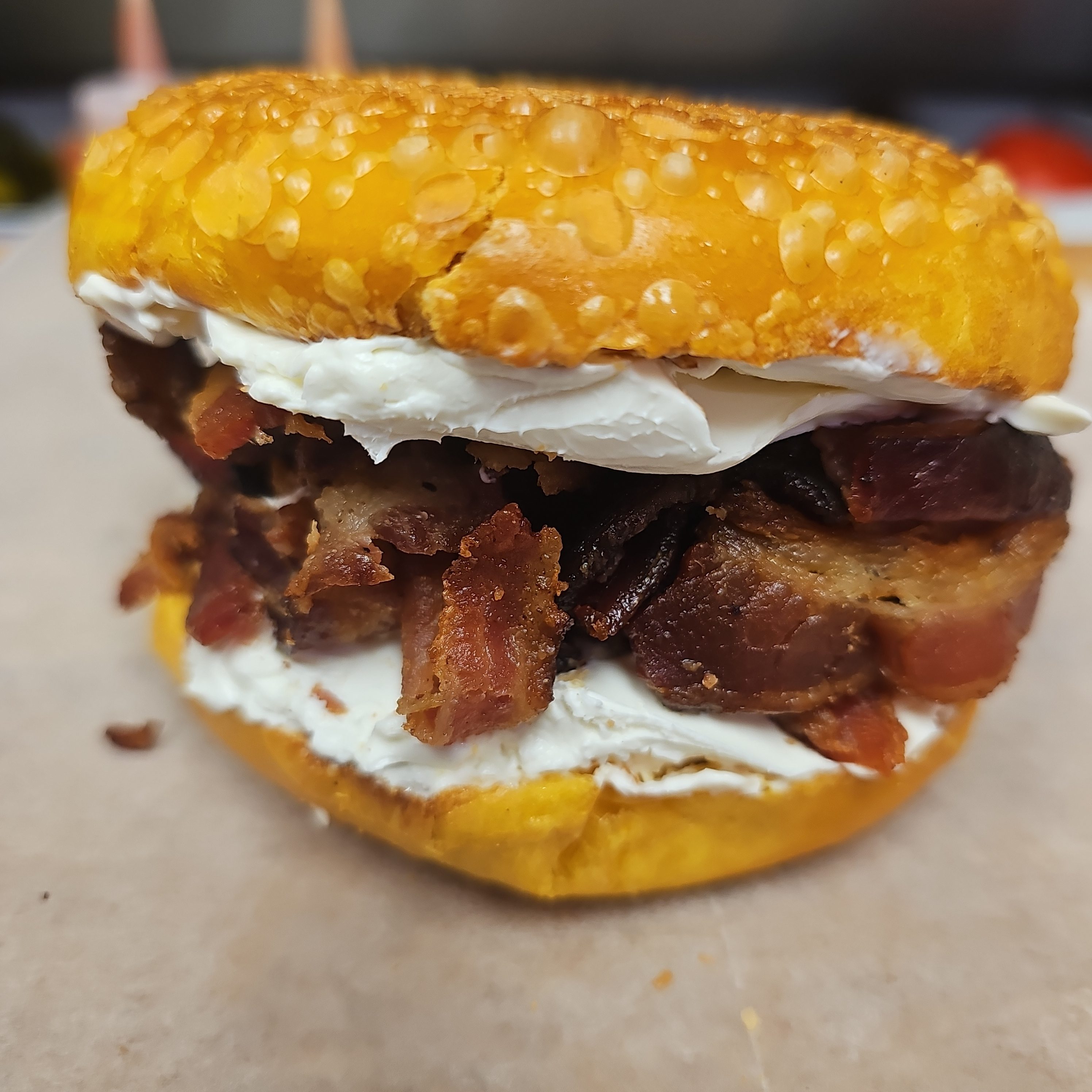 Meat & Cream Cheese.