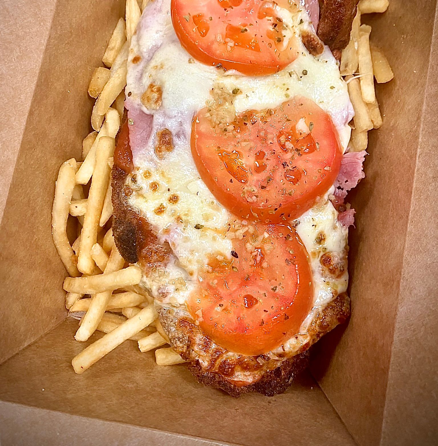 Milanesa a La Napolitana Sandwich | Lunch.