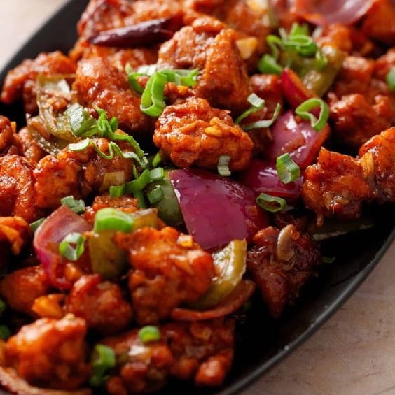 Chowrangee Chilli Chicken.