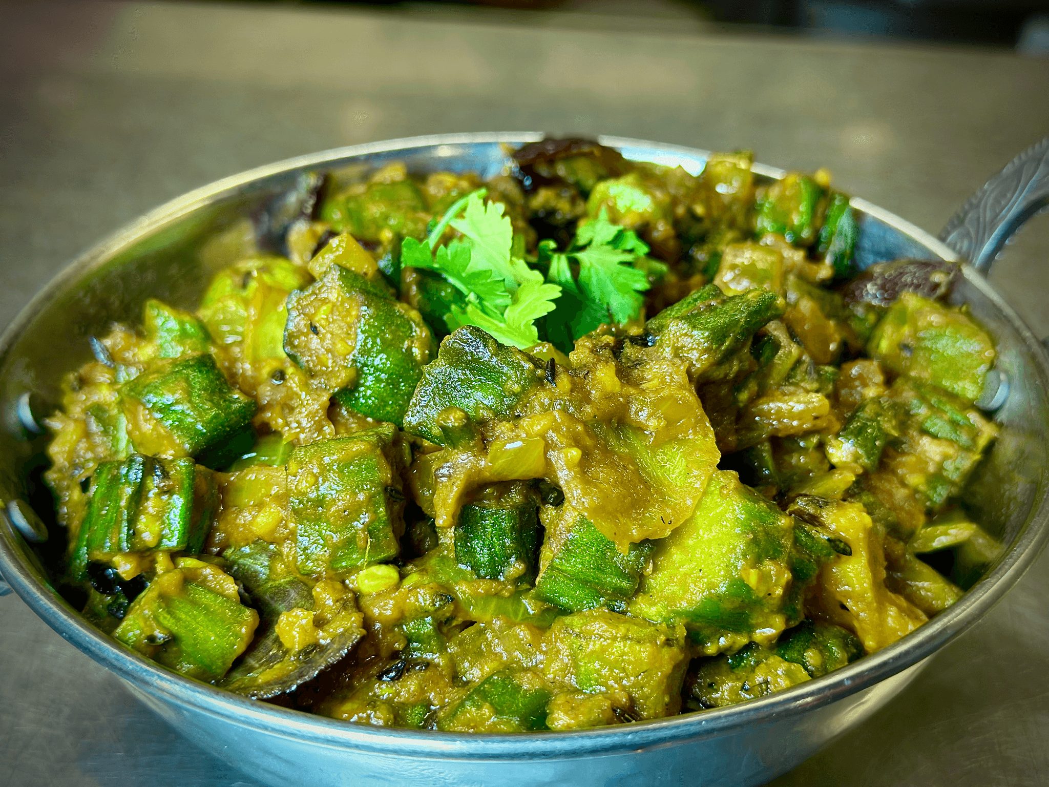 Okra (Bhindi Masala).