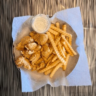 Lunch Boneless Fried Chicken & Fries