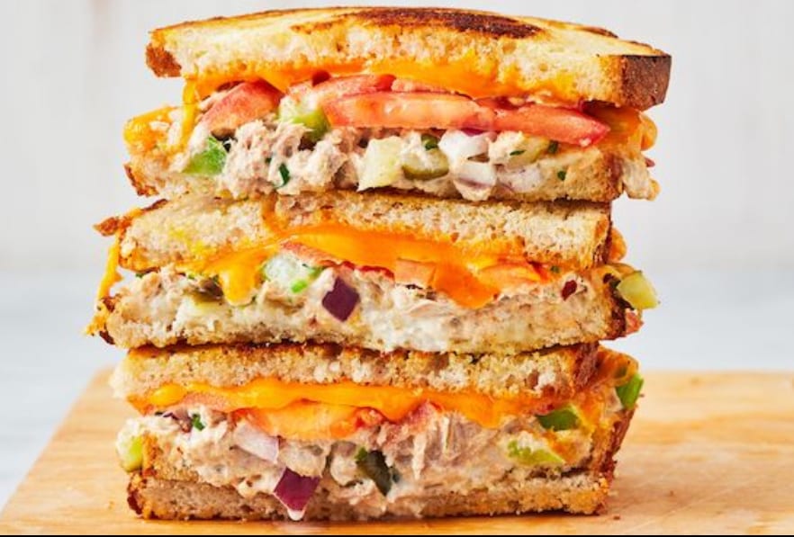 Spicy Tuna Melt Panini.