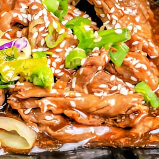 Chicken or Beef Teriyaki Main