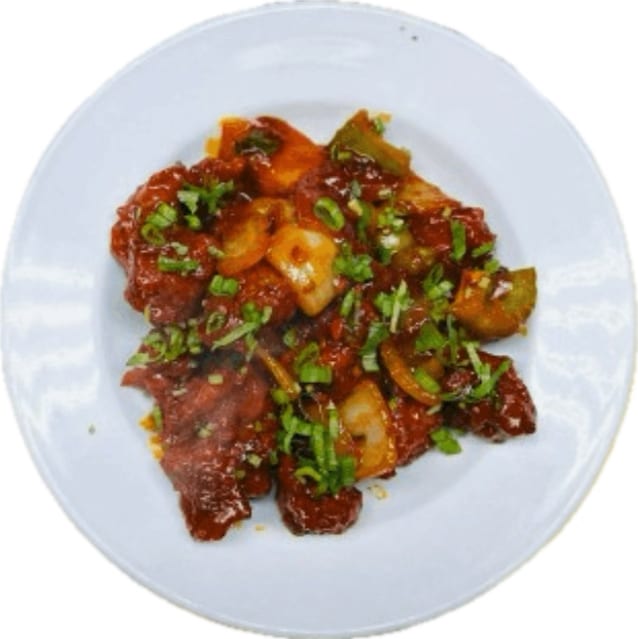 Chicken Manchurian.