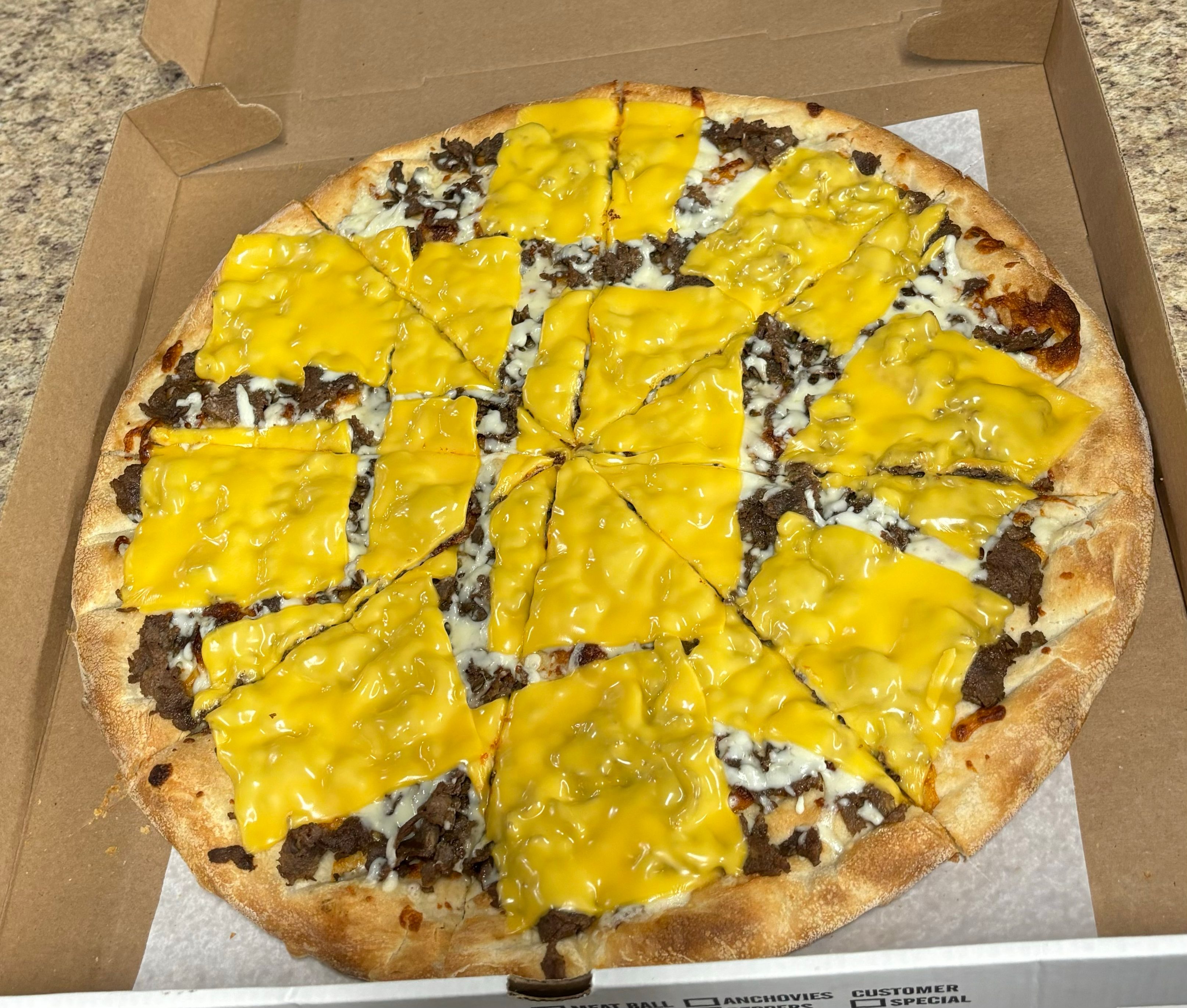 Cheesesteak Pizza (Large 16").