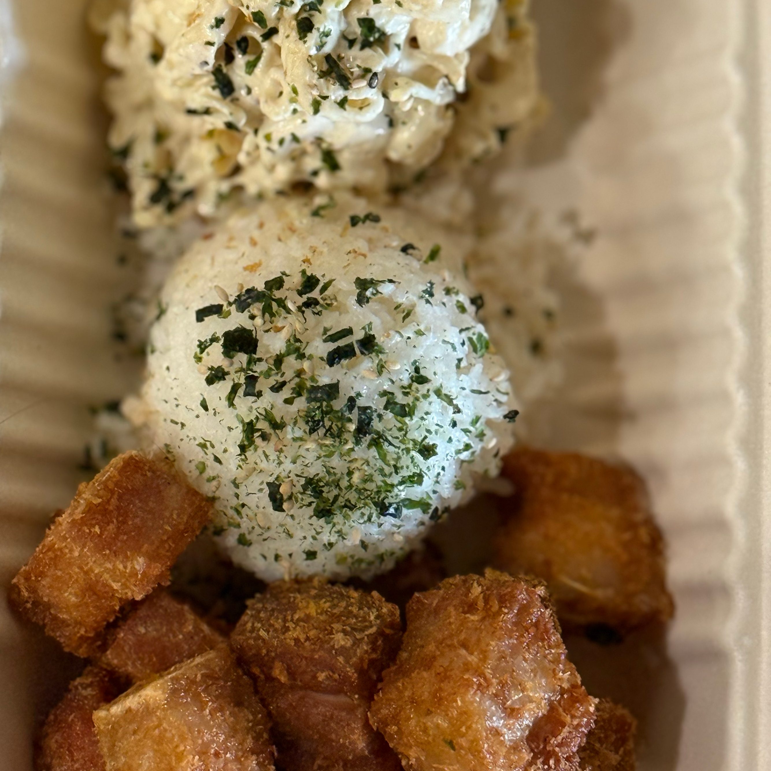 Mini Fried Pork Plate.