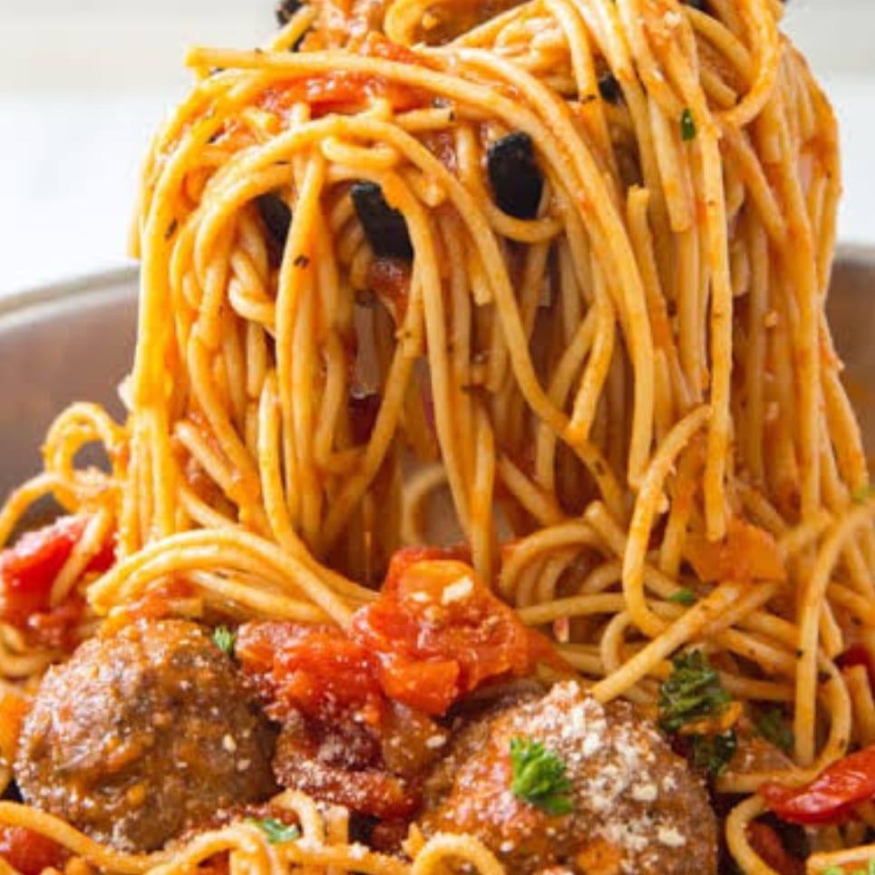 Meatball Pomodoro.