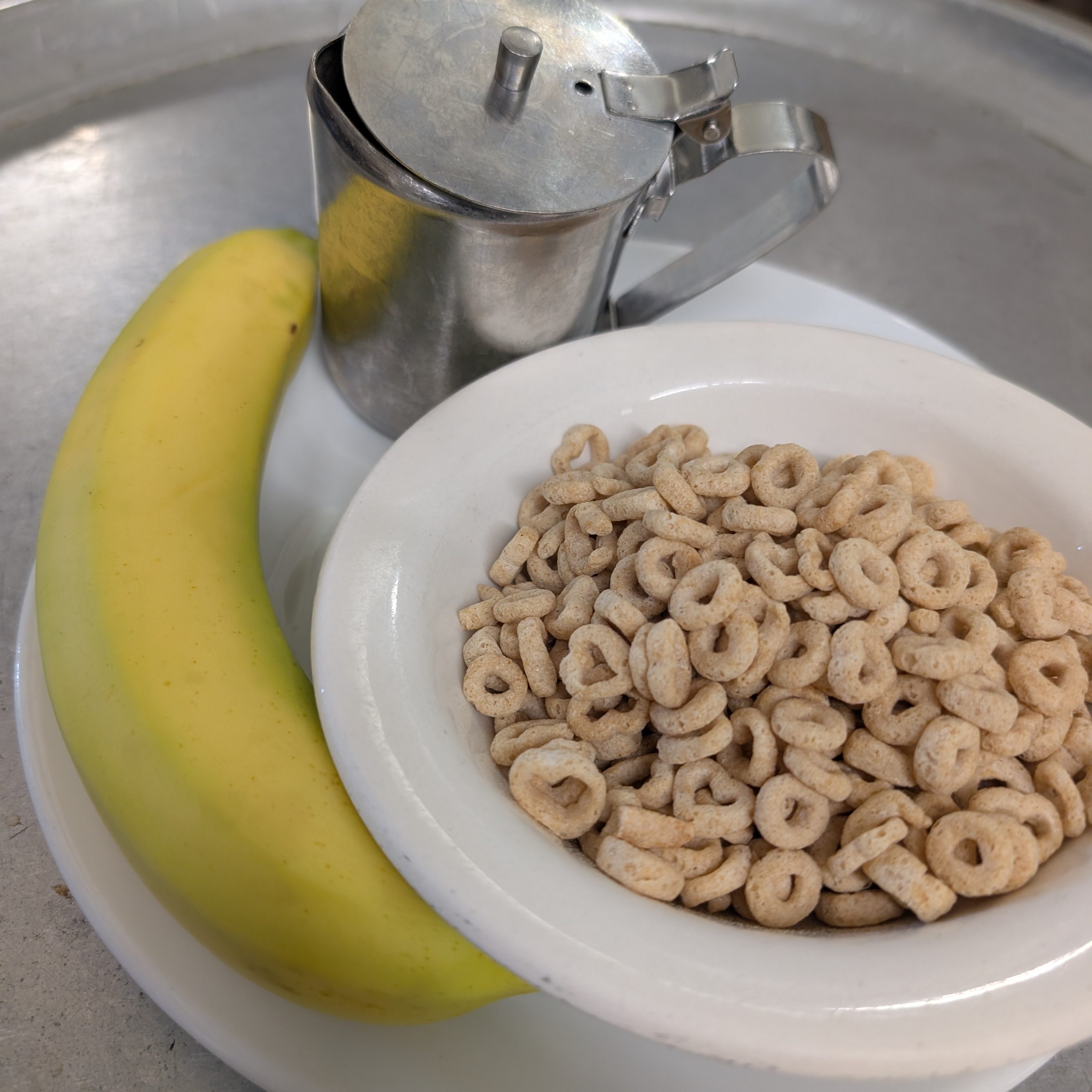 Cold Cereal with Banana.