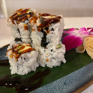 Eel with Avocado Roll
