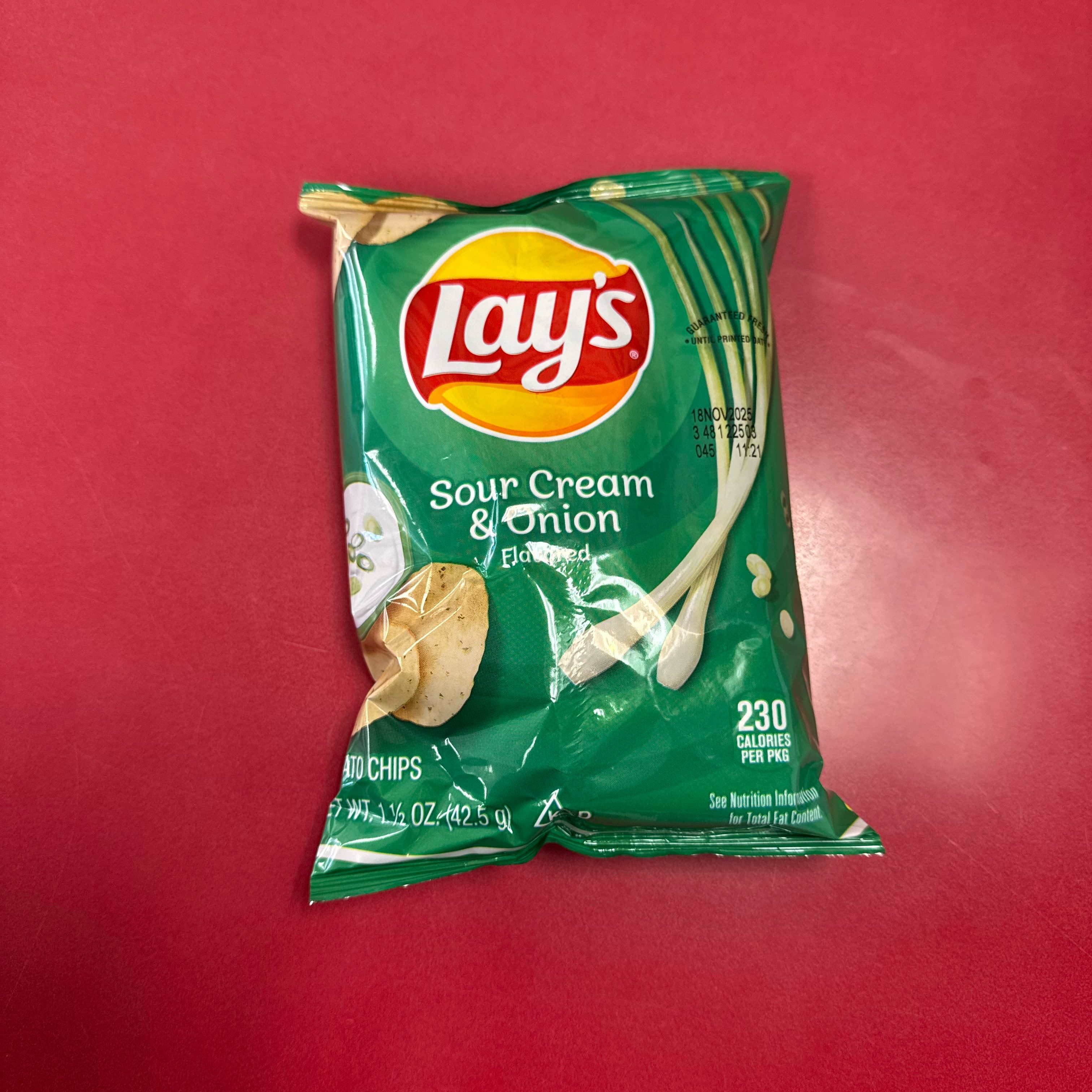 Sour Cream Lays.
