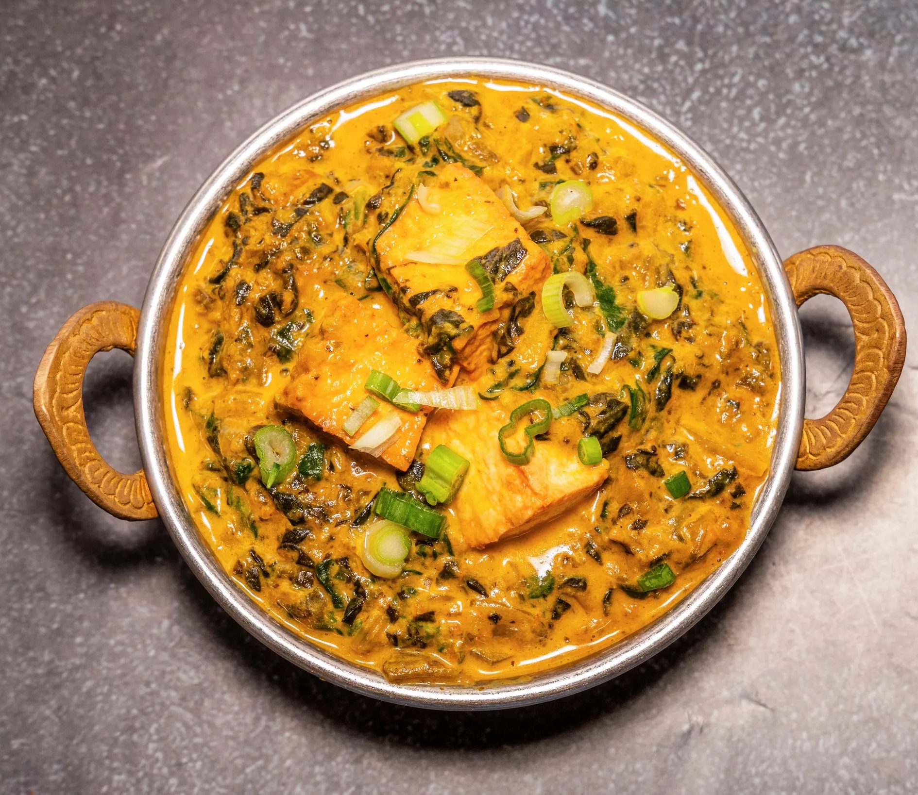 Saag (Spinach) Paneer.