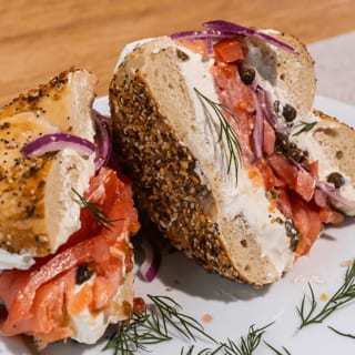 Nova Lox Deluxe Sandwich