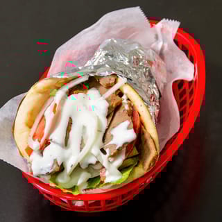 Traditional Lamb Gyro
