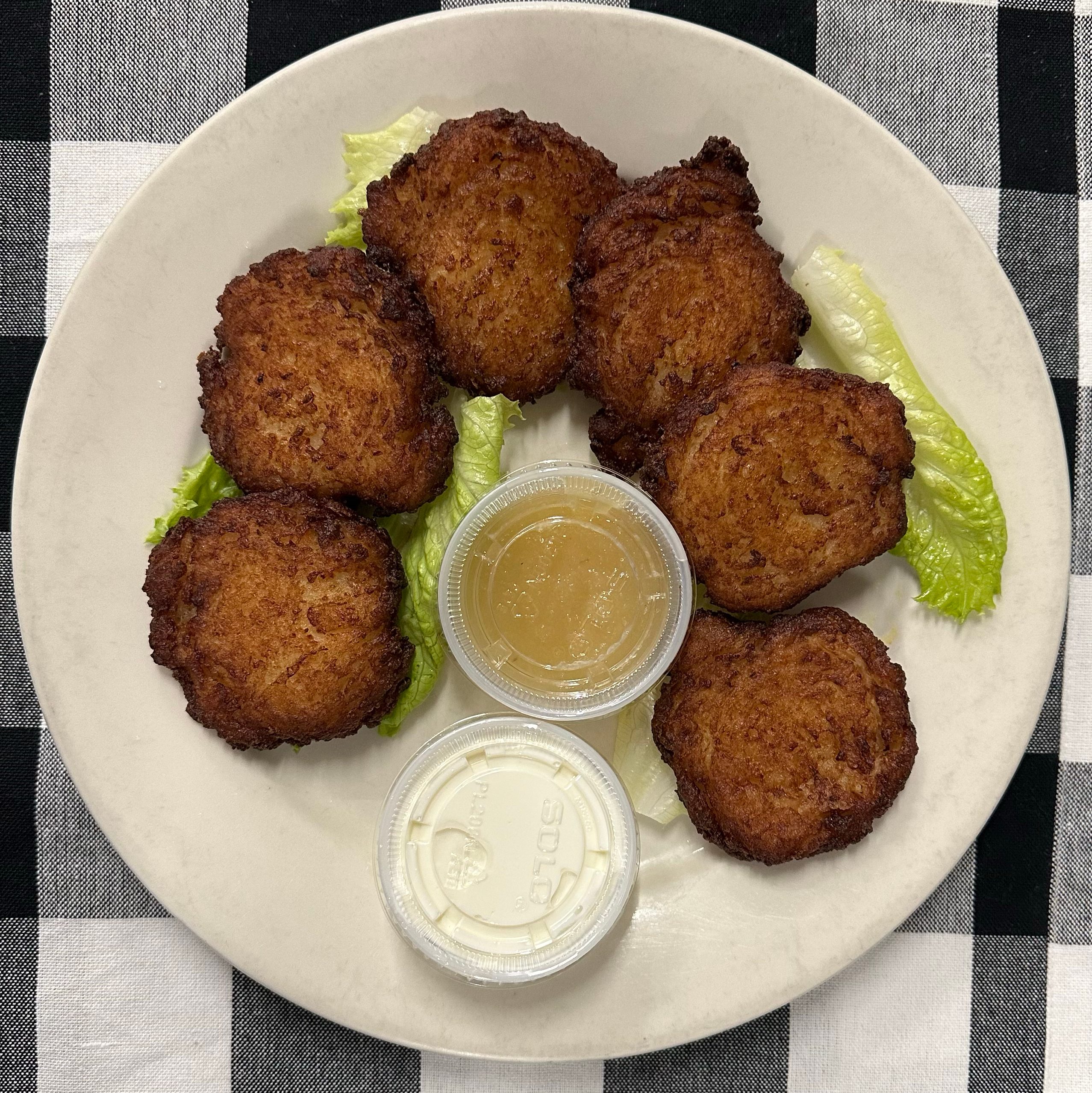 Potato Pancakes Appetizer.