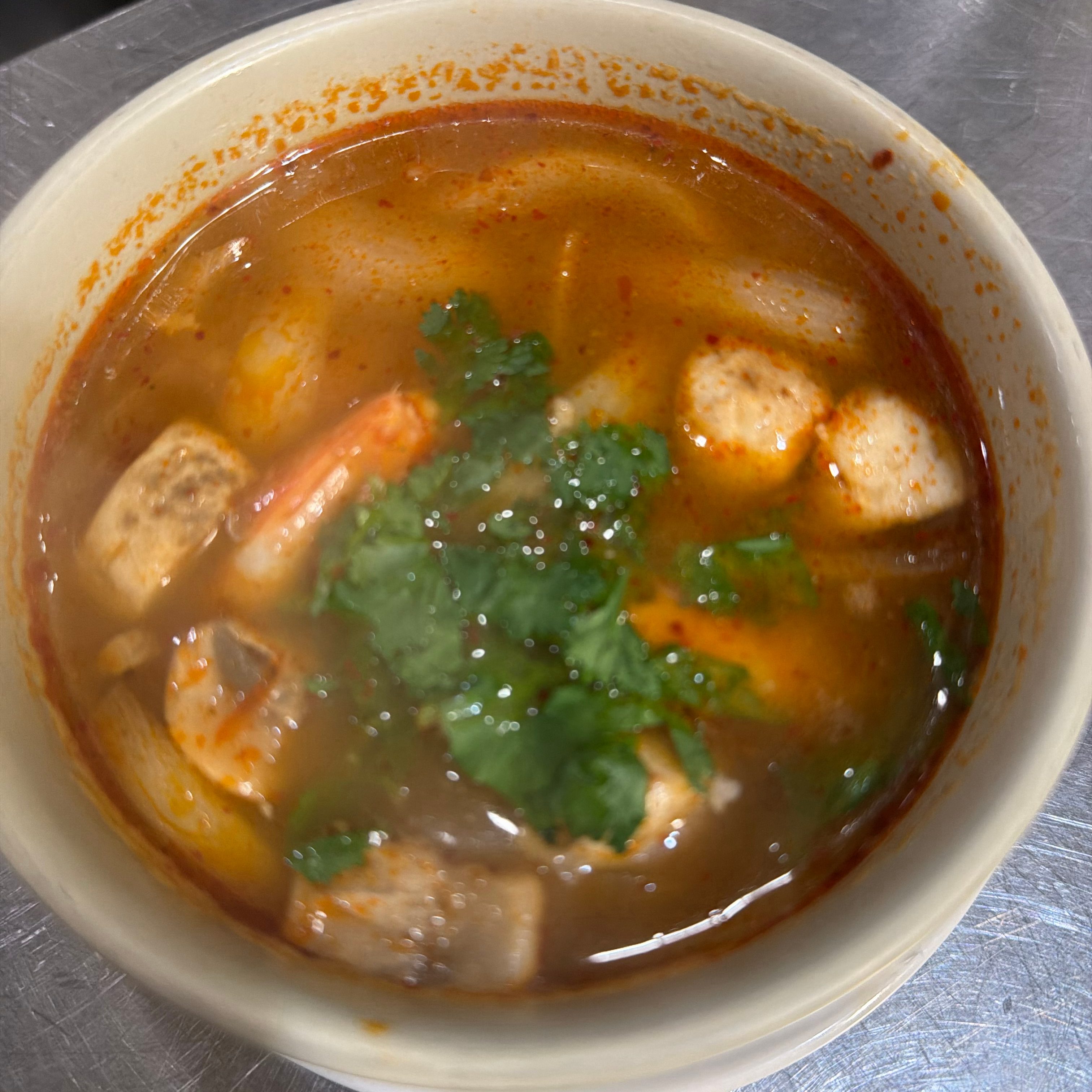 Tom Yum Soup.