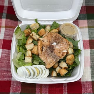 Salmon Caesar Salad