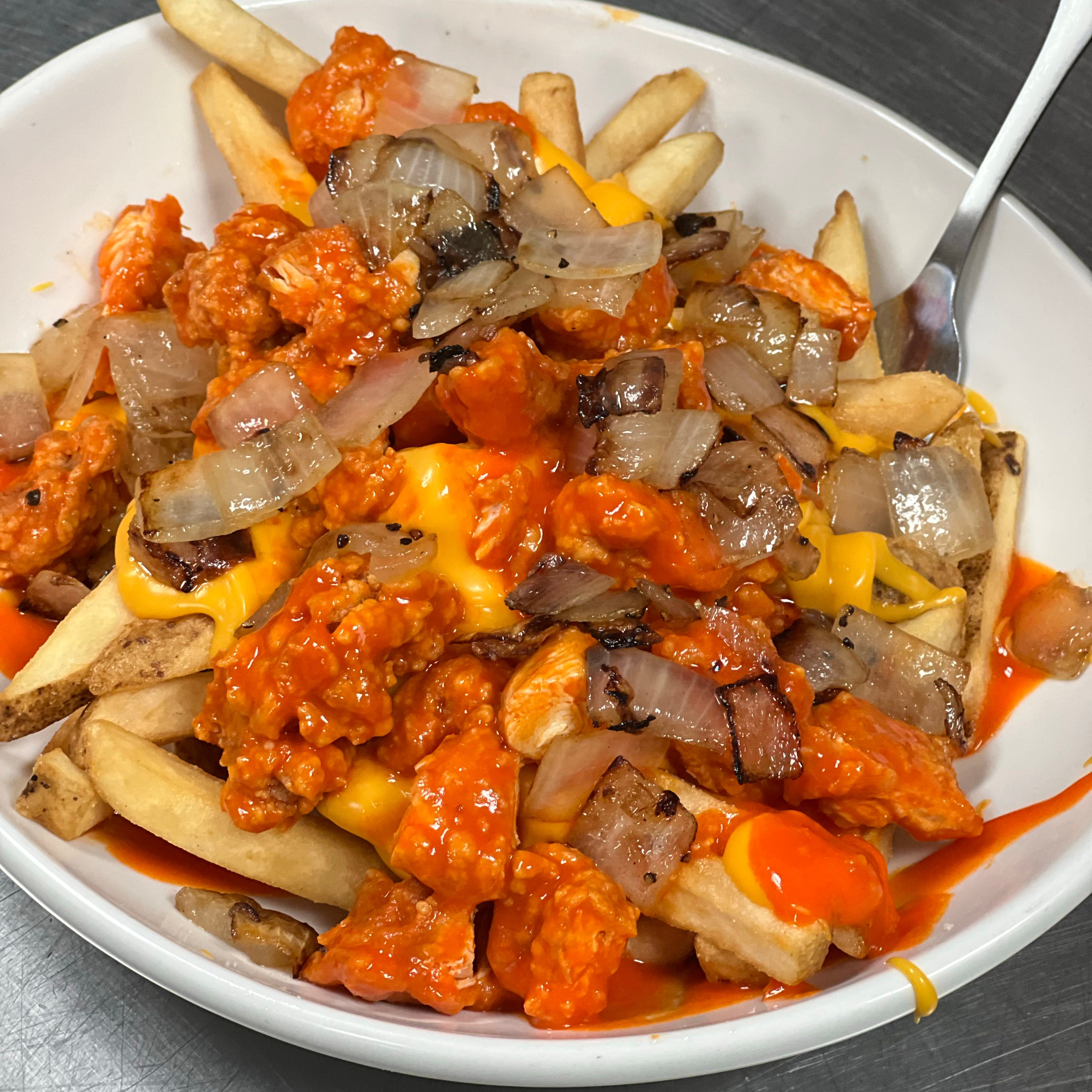 Cool Fries With Chicken.