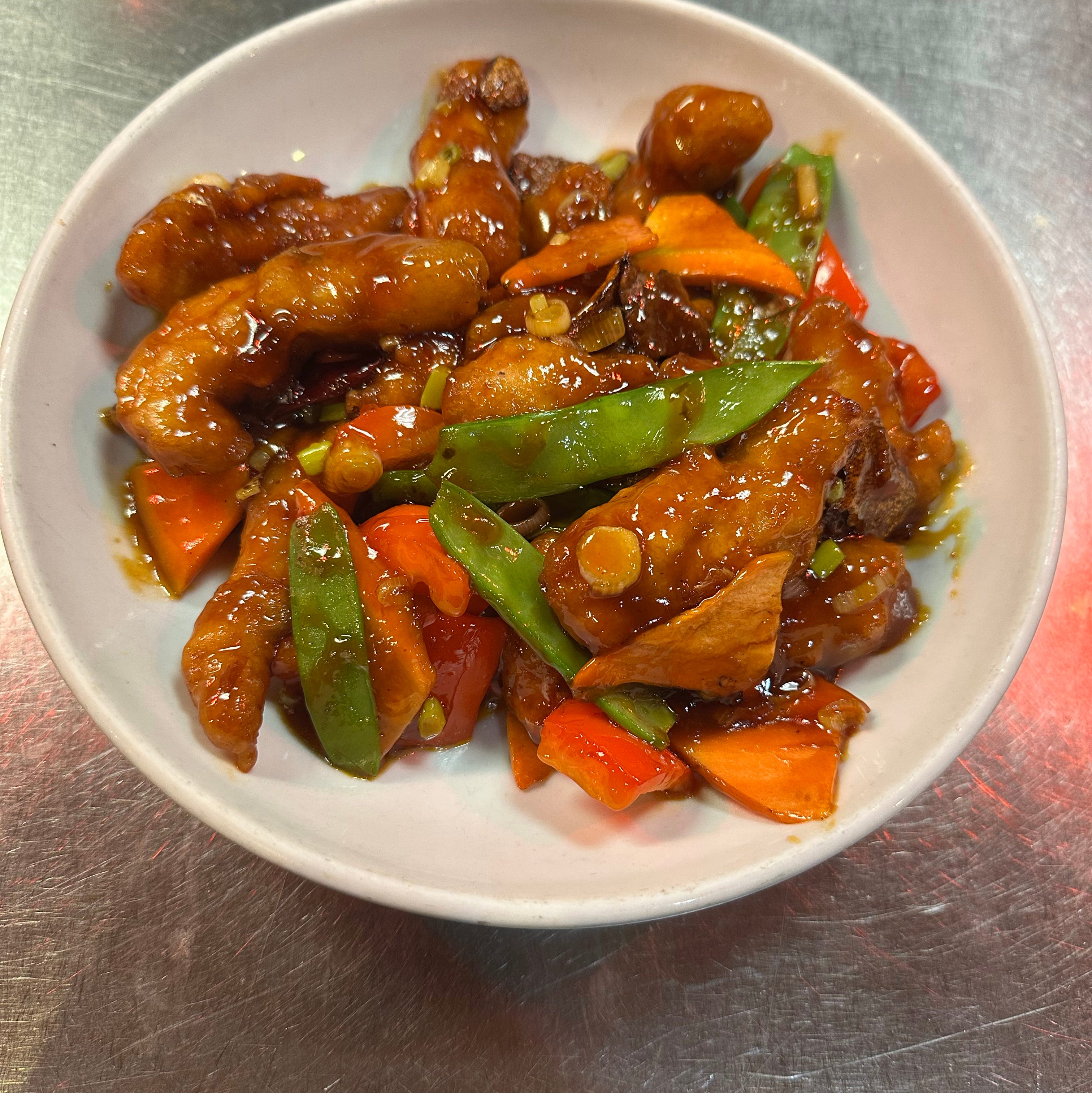 Orange Peel Flavor Dinner.