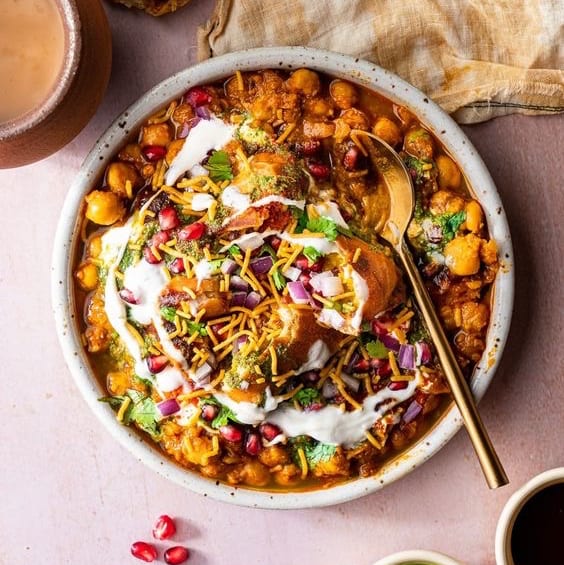 Samosa Chaat.