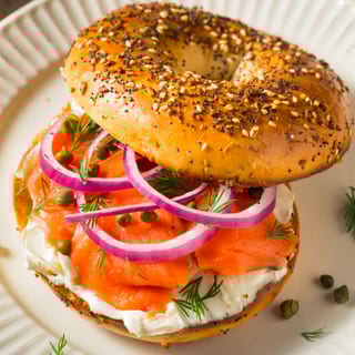 Smoked Salmon Bagel