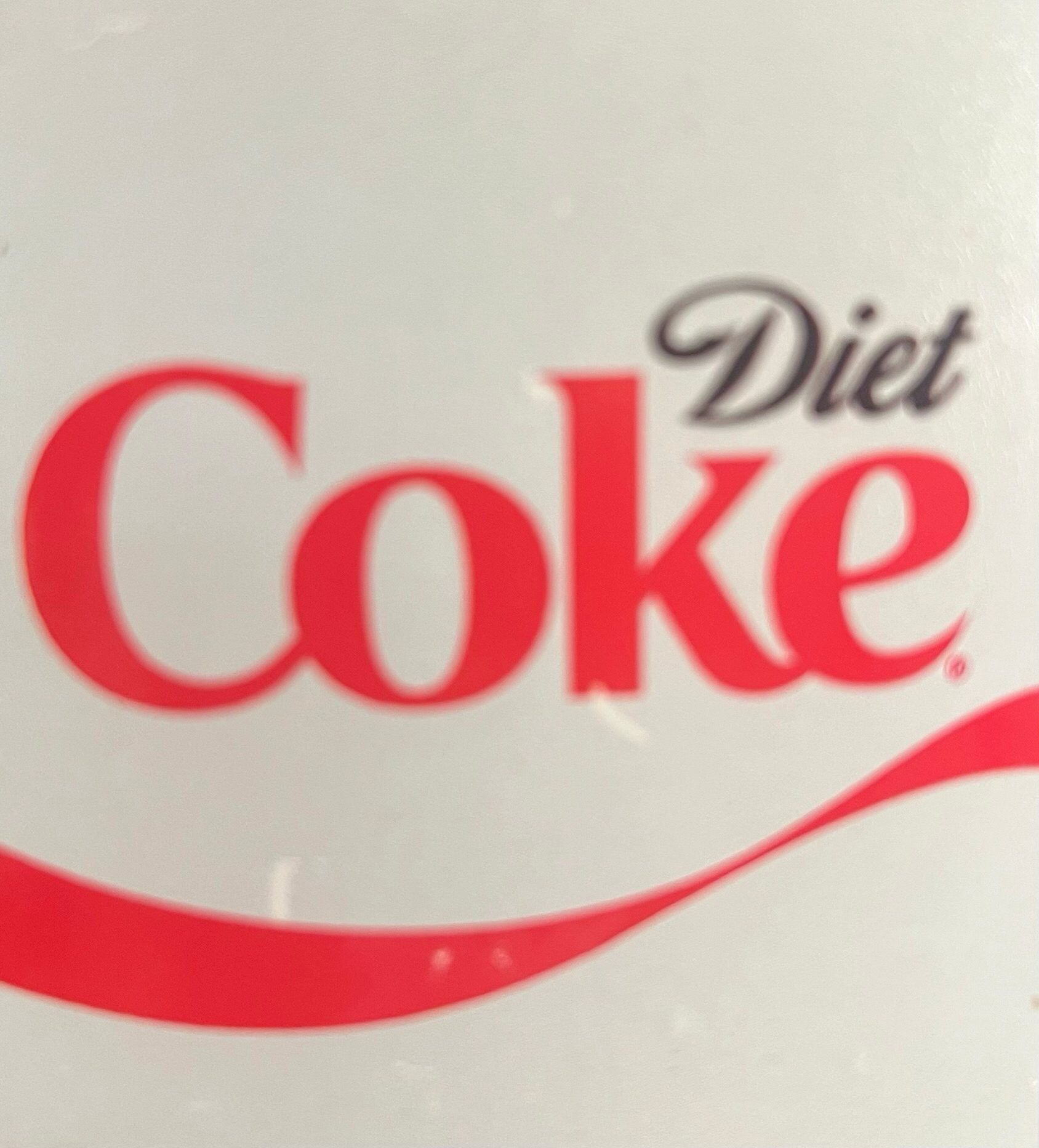 20oz. Diet Coke.