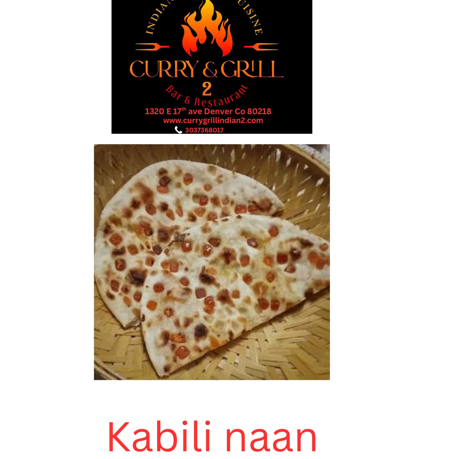 Kabuli Naan.