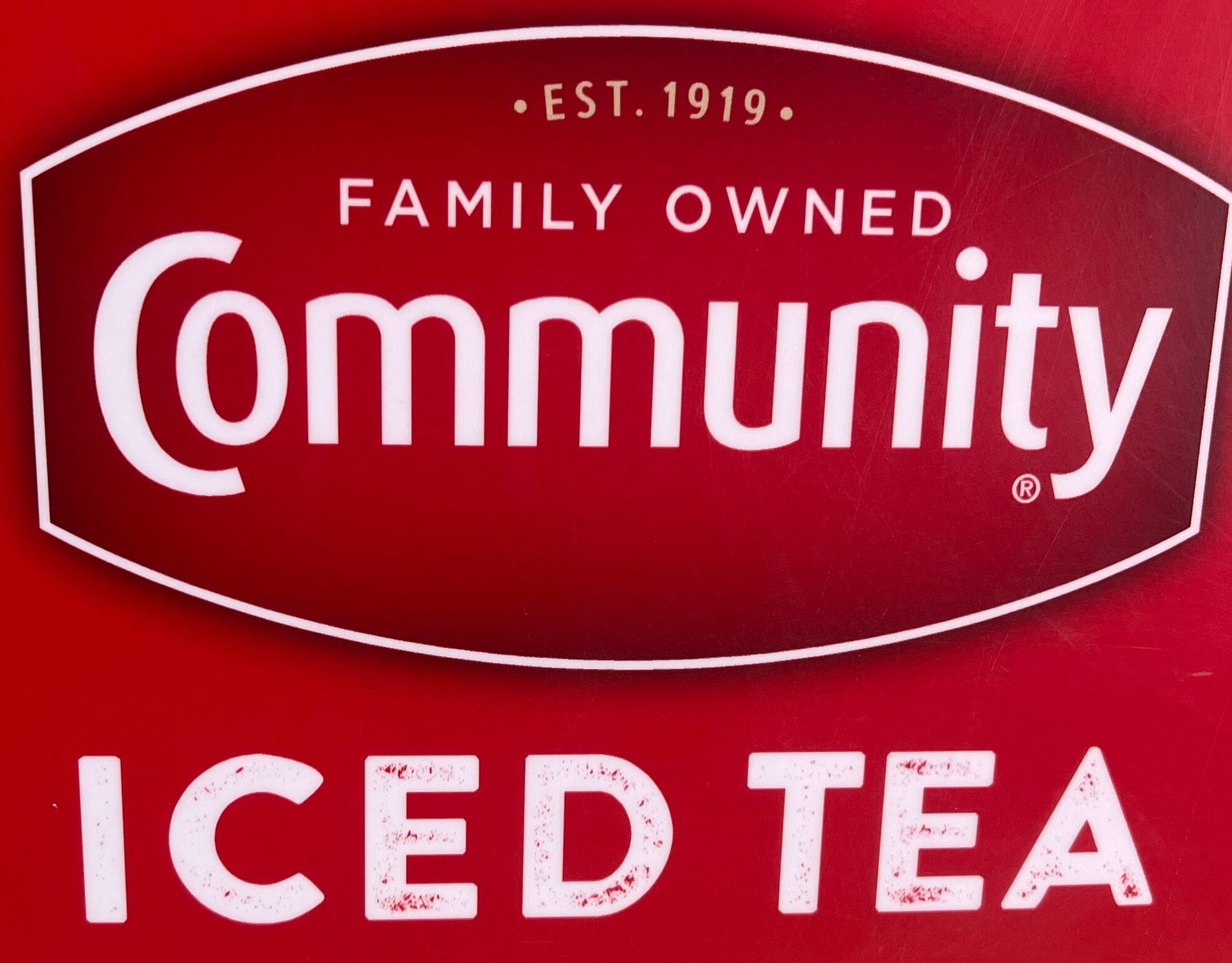 20oz. Unsweetened Tea.