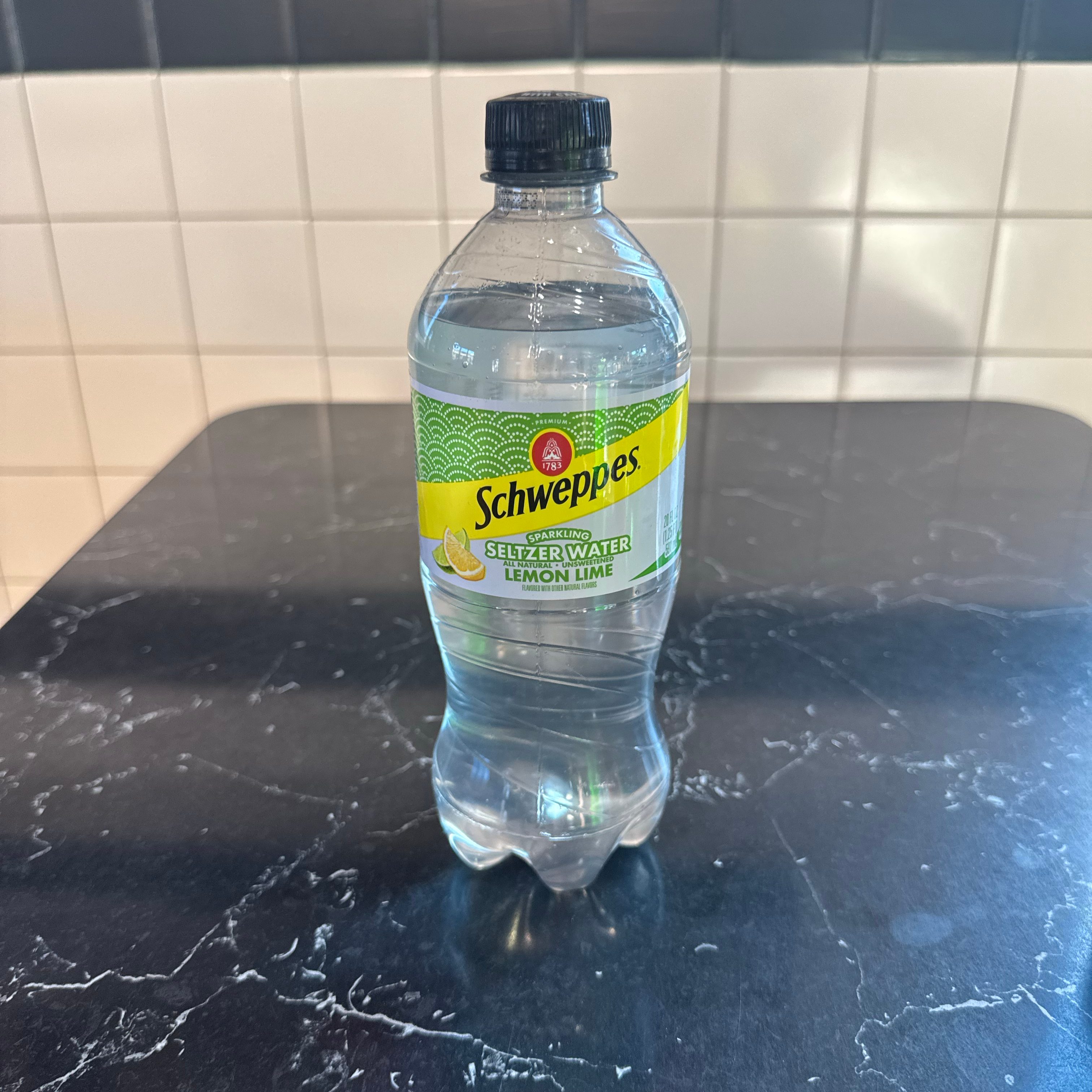 Selzer Water Lemon Lime.