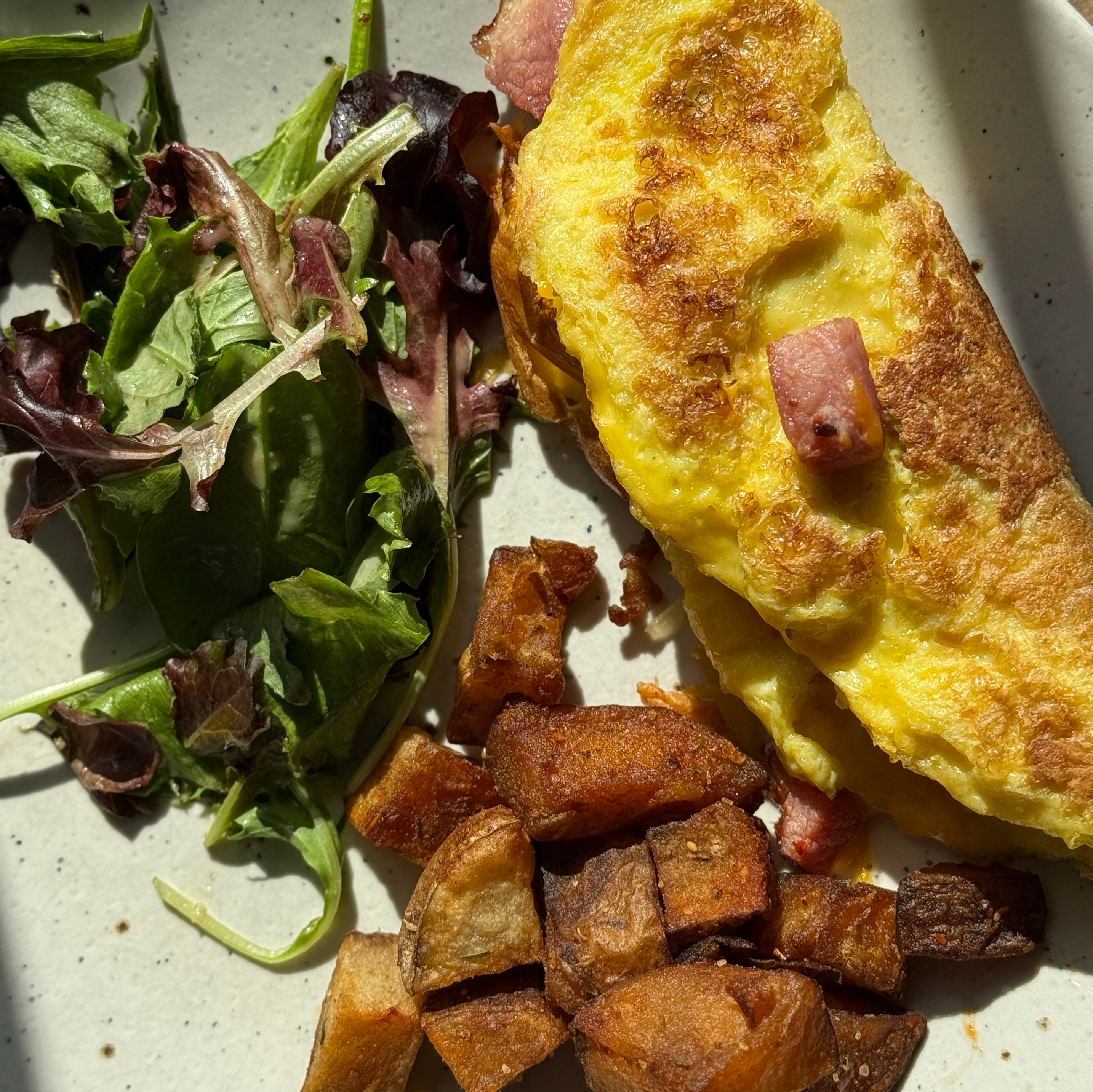 Ham & Cheese Omelet.