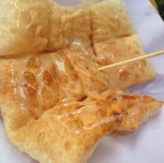 Roti with Sweet Milk.