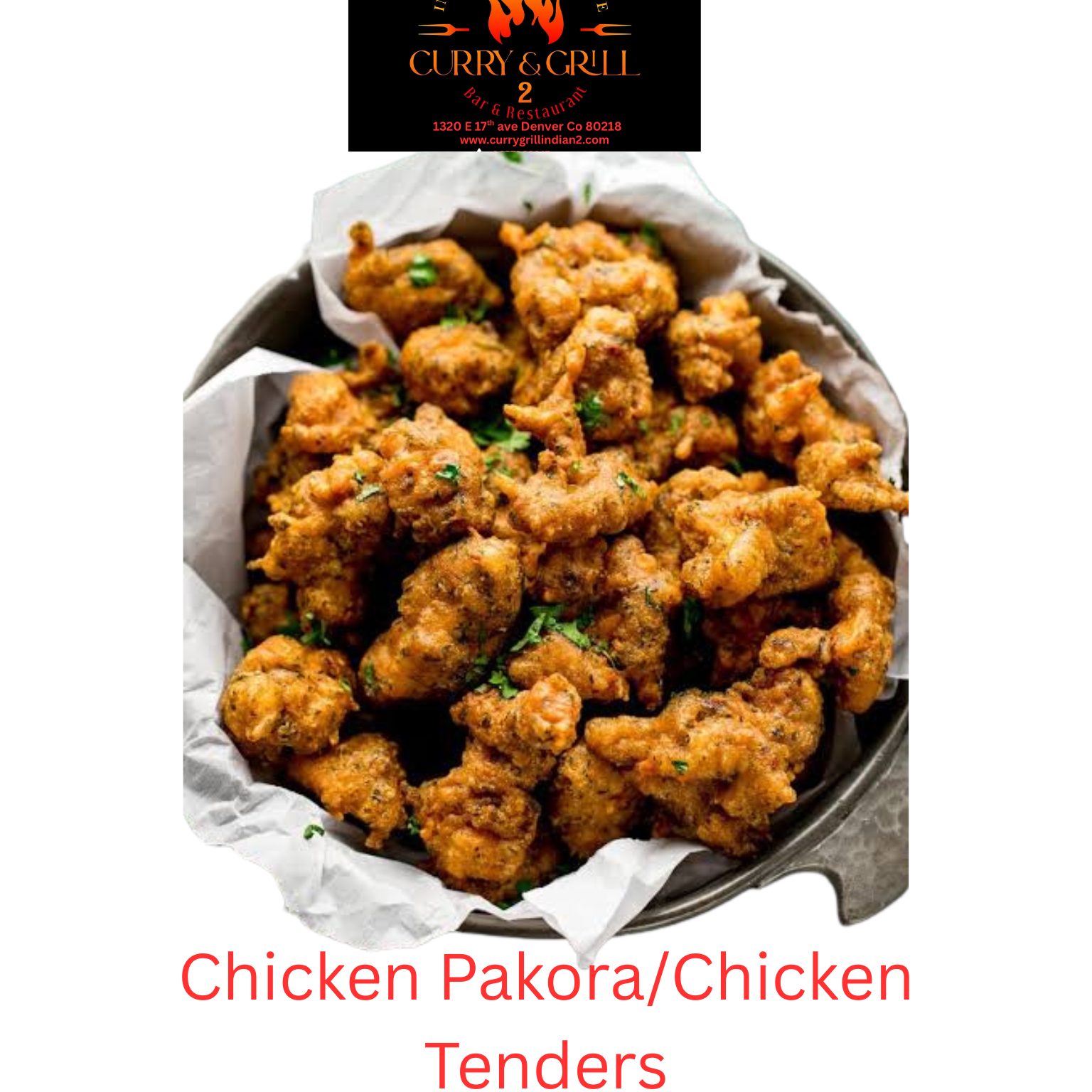Chicken Pakora.