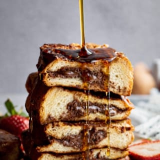 Nutella Banana French Toast