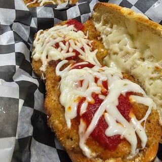 Louie's Toasted Chicken Parm Sandwich
