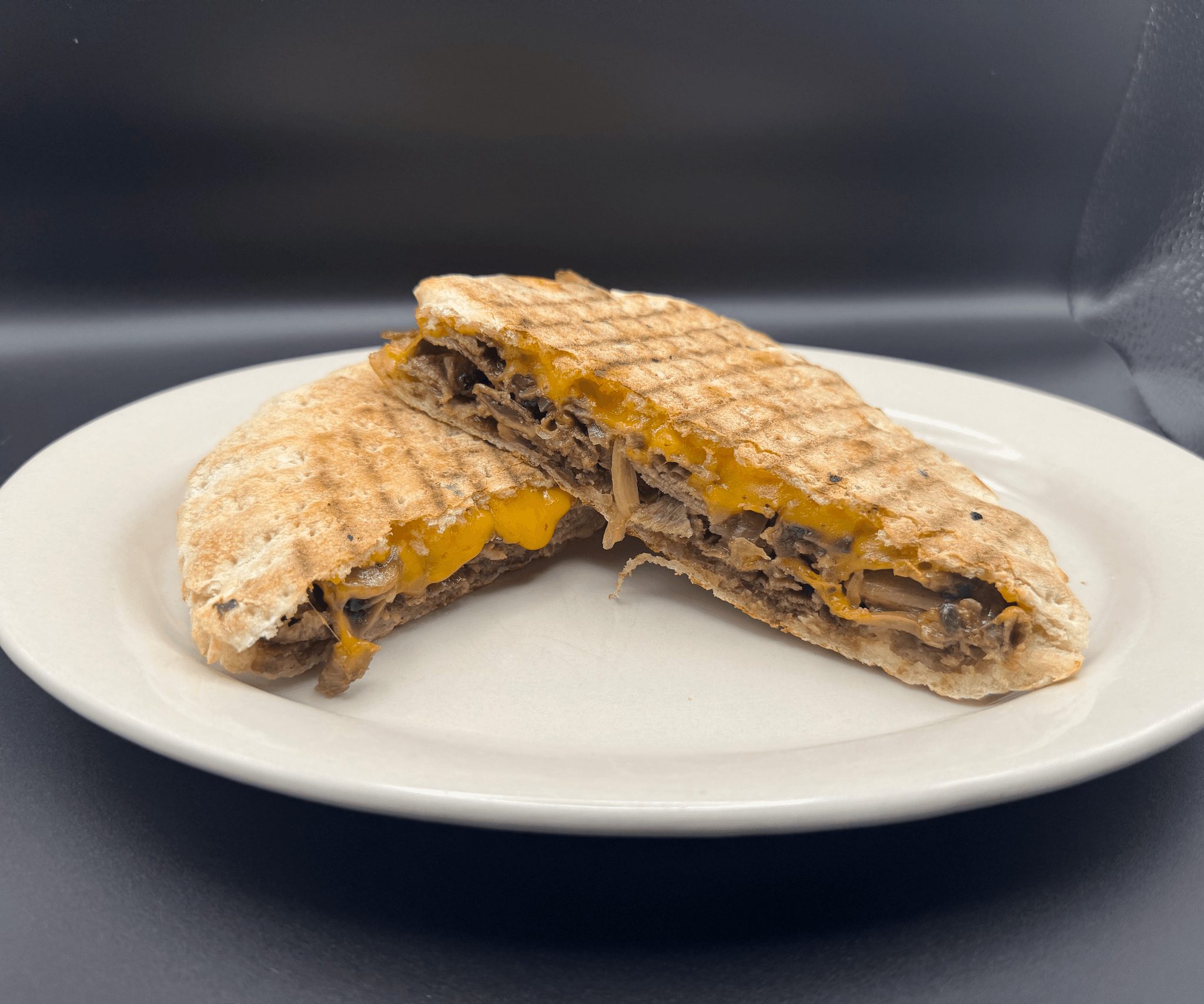 Steak & Cheese Panini.