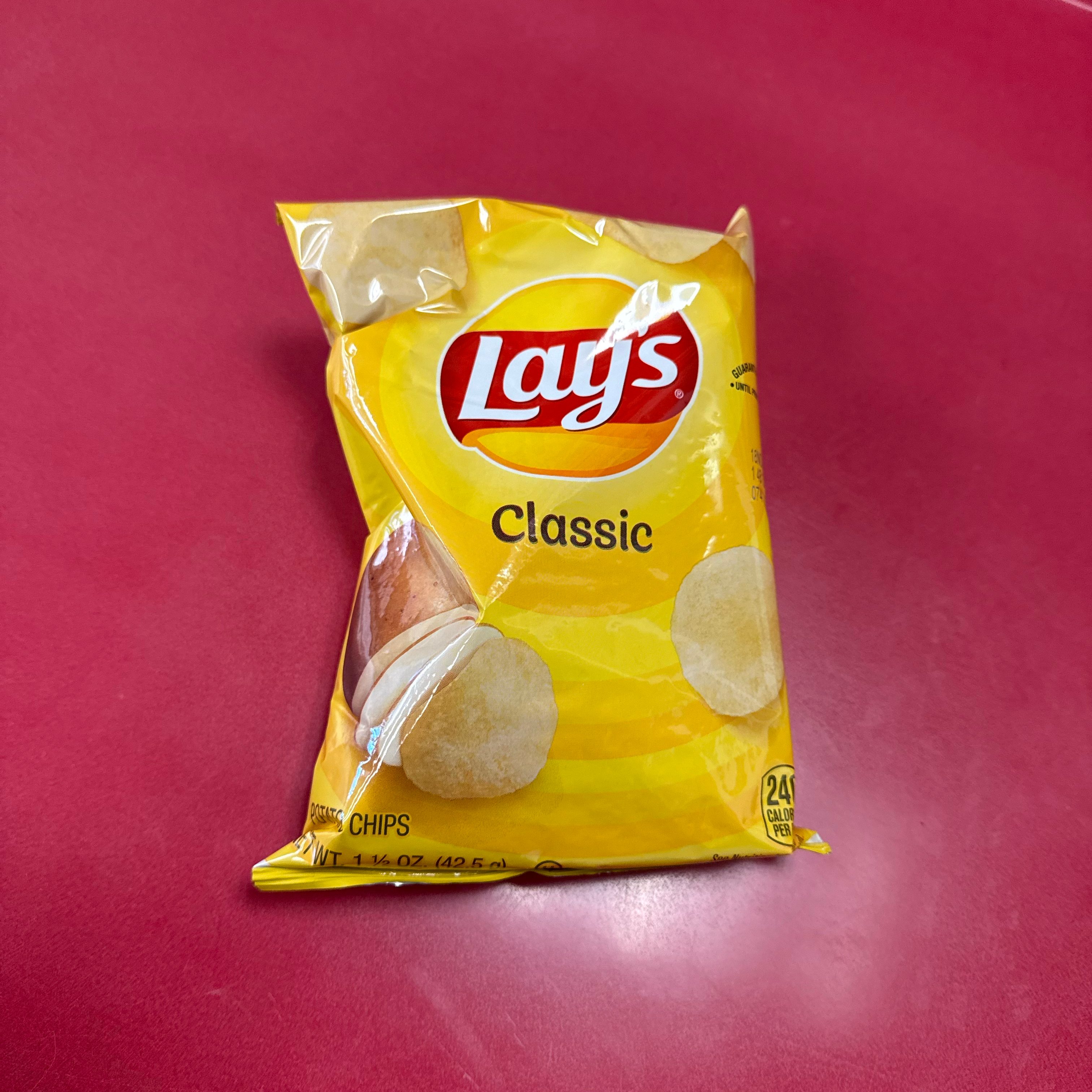 Classic Lays Chips.