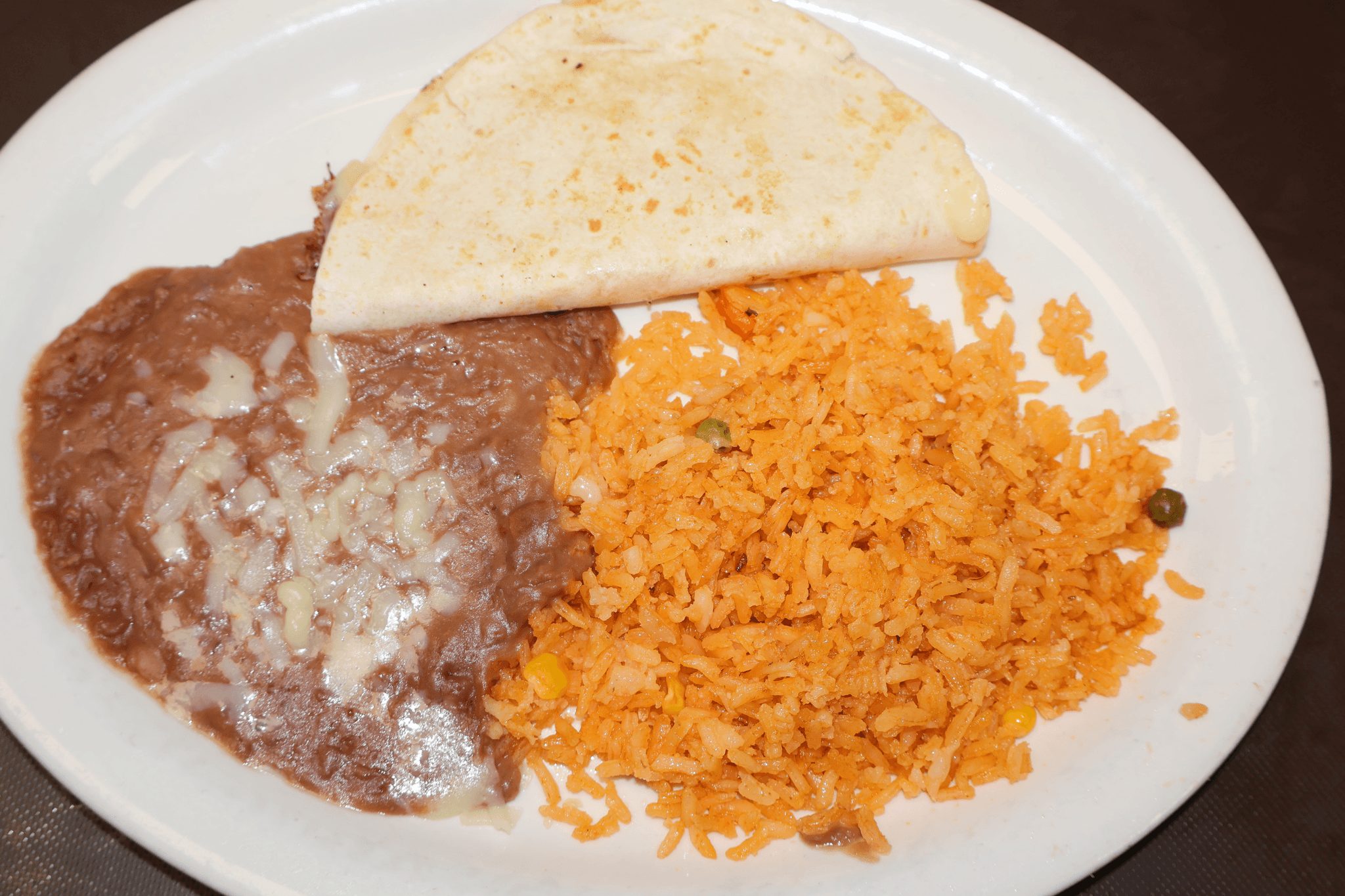 Kids  Cheese Quesadilla.