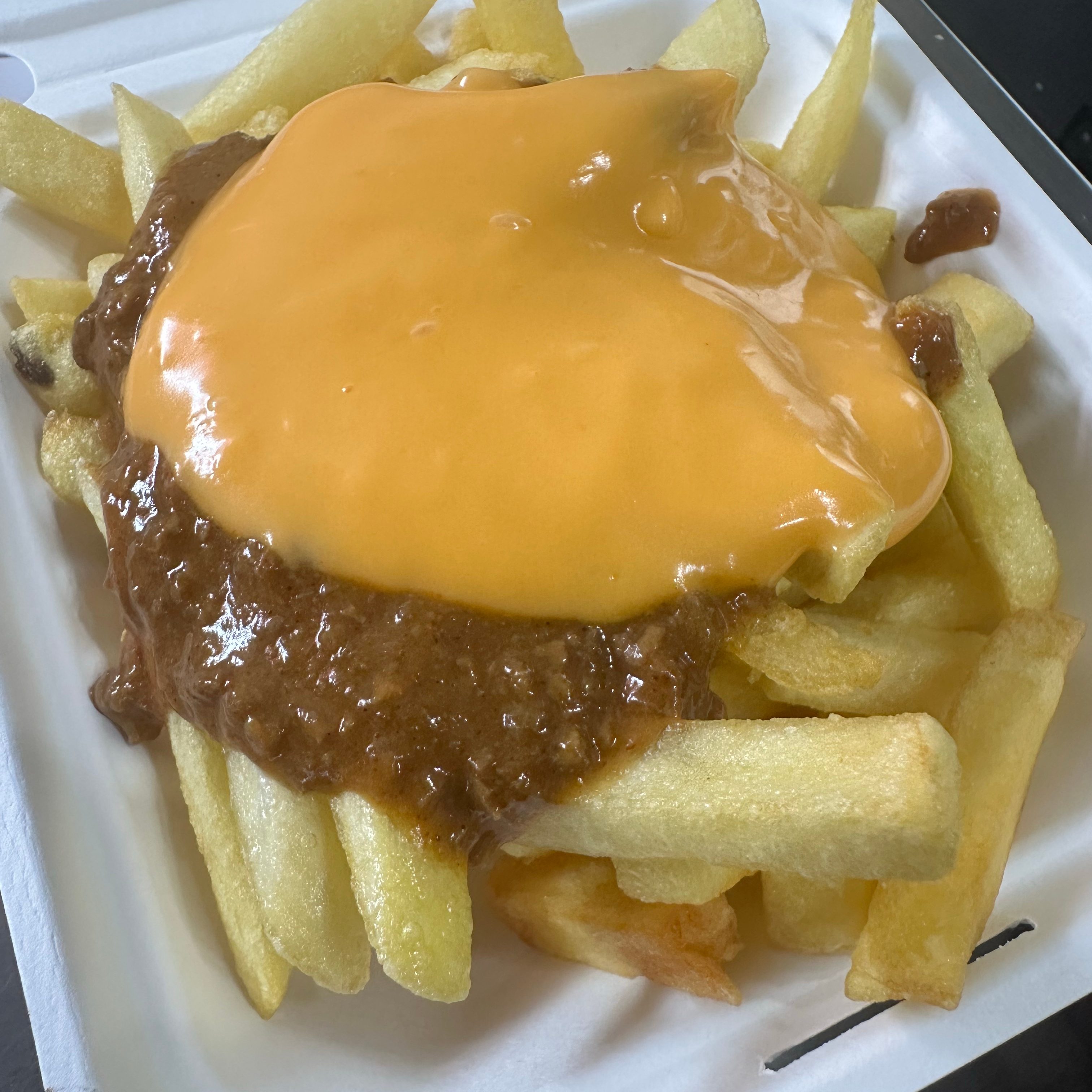 Small Chili Cheese Fries.