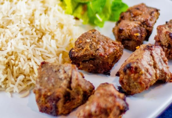 Beef Tikka Kabob 4 Pcs.