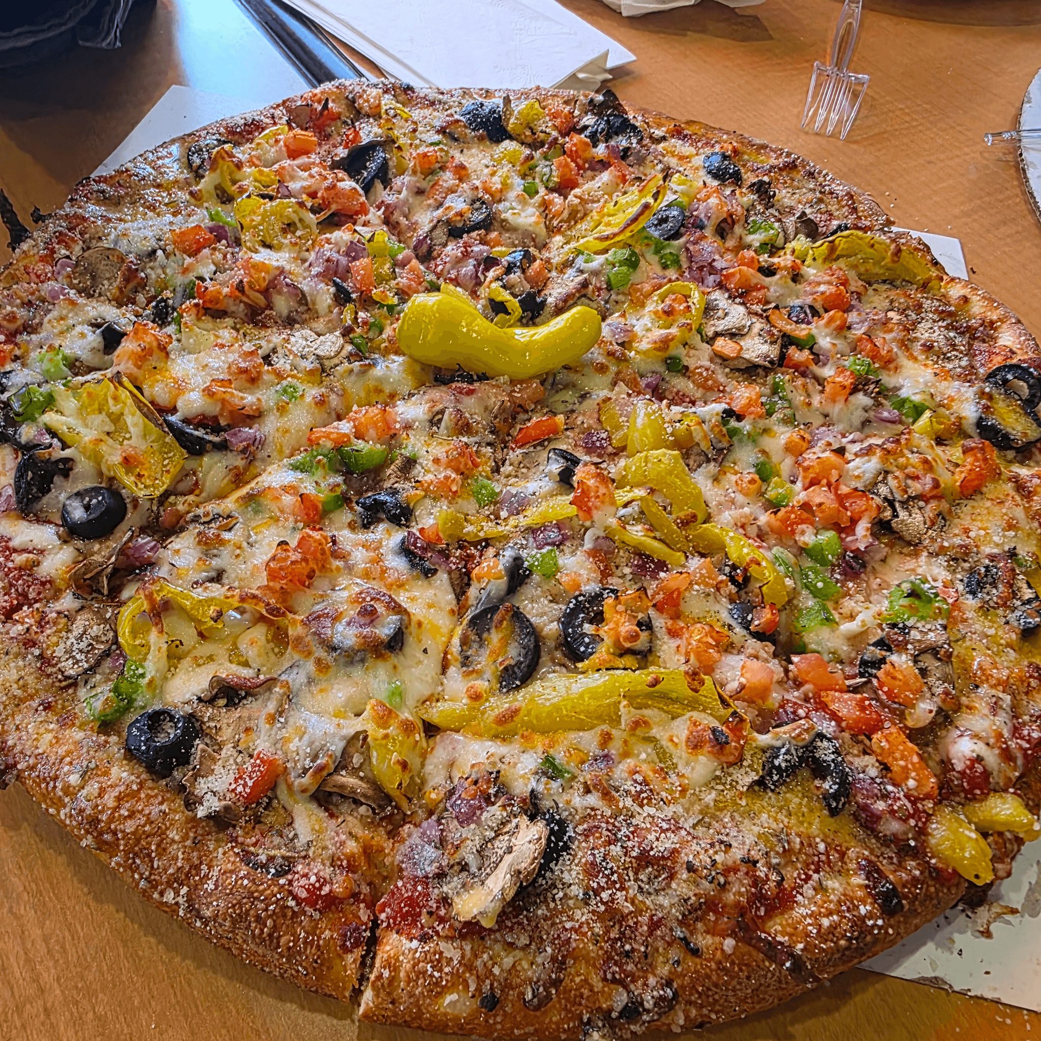 Veggie Pizza.