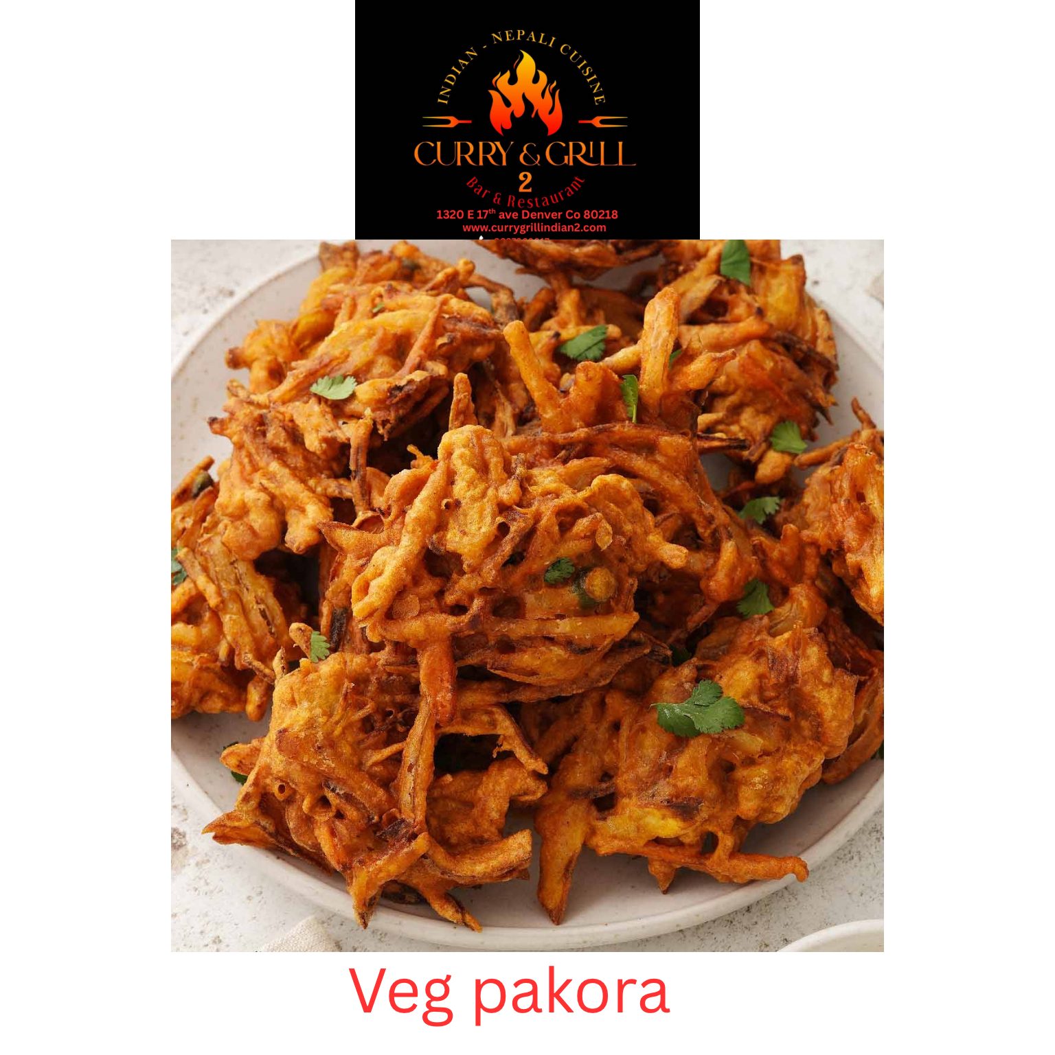Vegetable Pakora.