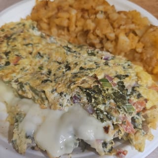 Veggie Omelette W/ Cheese