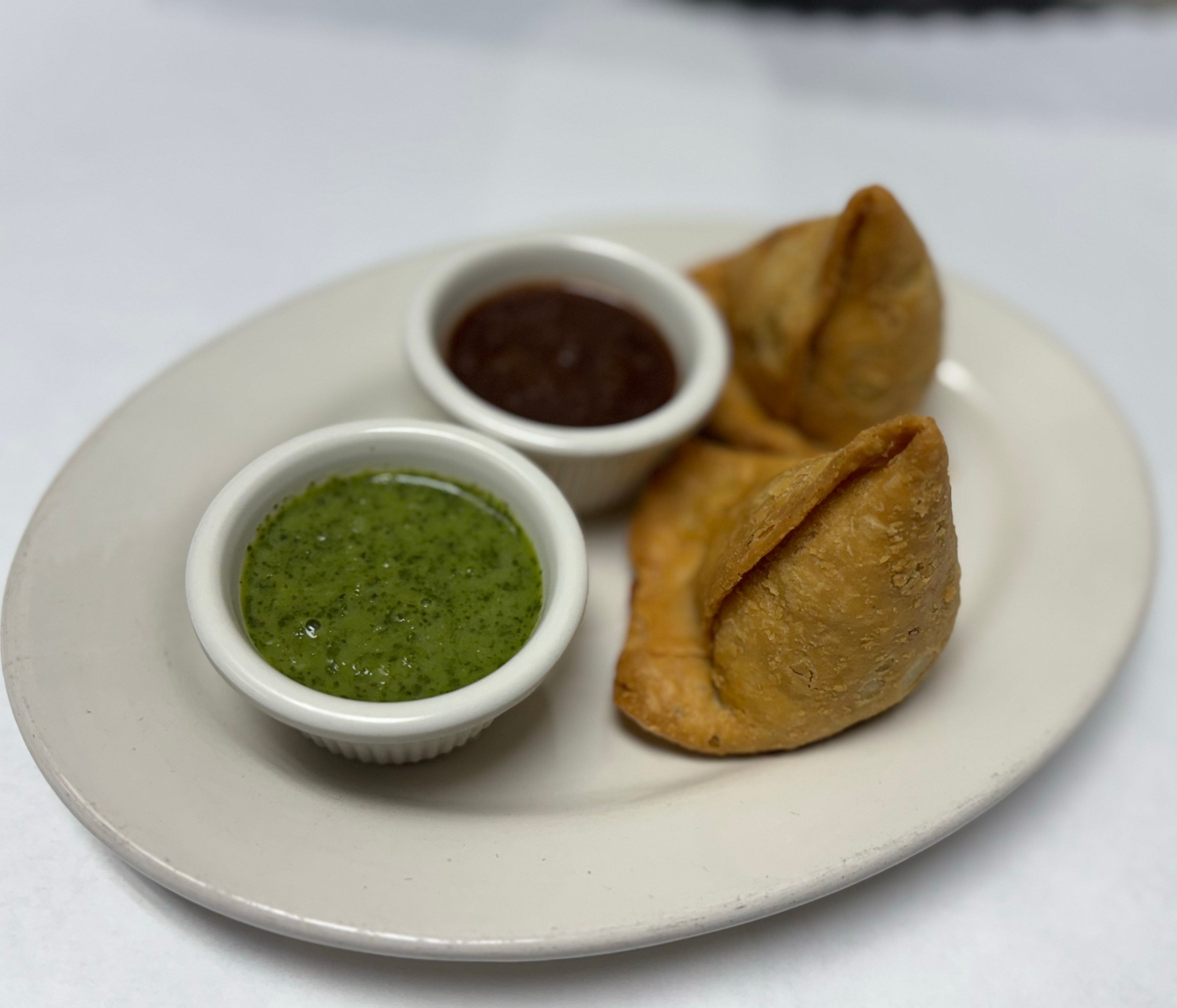 Vegetable Samosa.