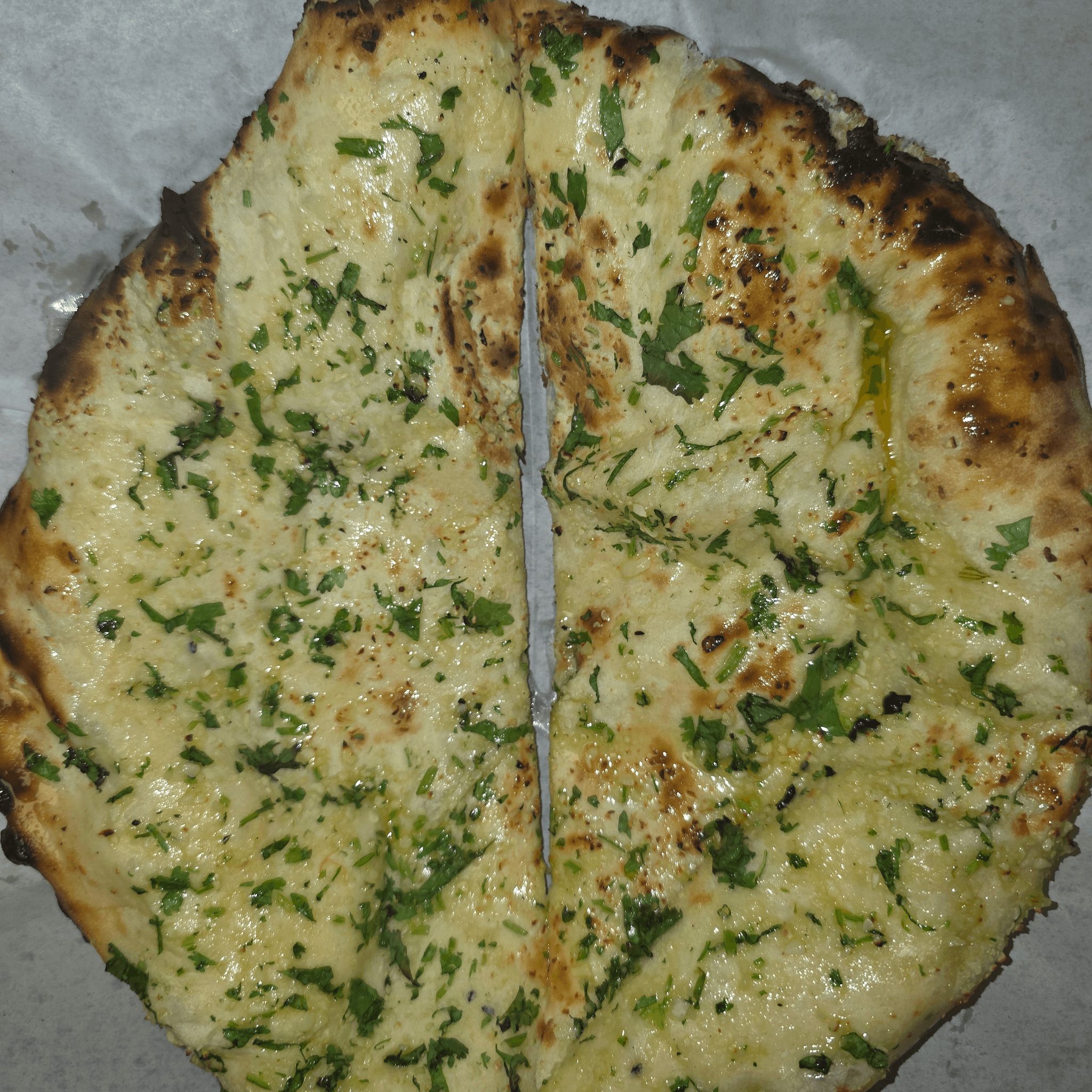 94. Garlic Naan.