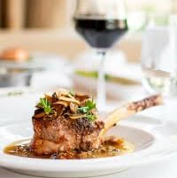 Veal Chop Grilled.