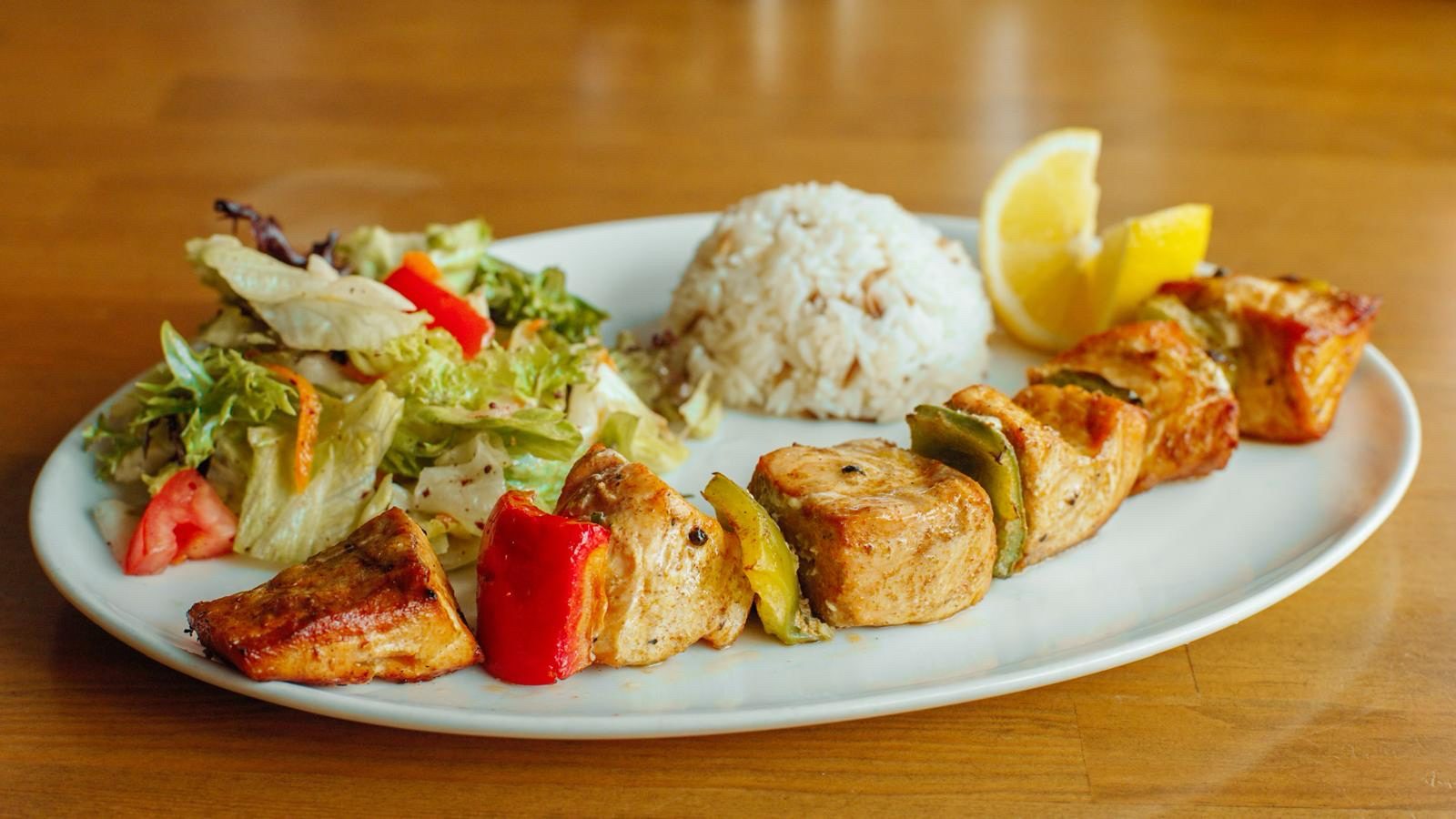 Salmon Shish.
