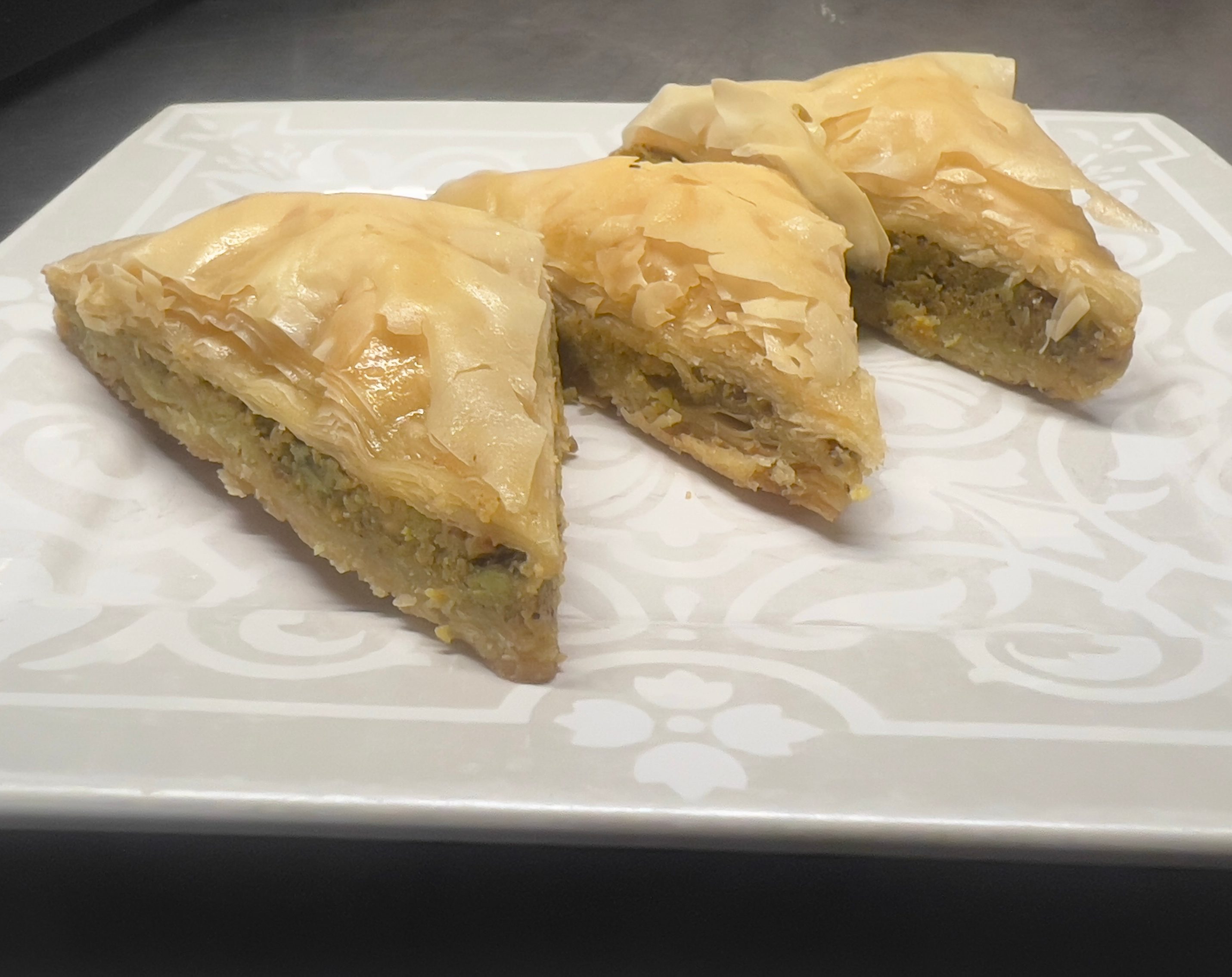 Pistachio Baklava.